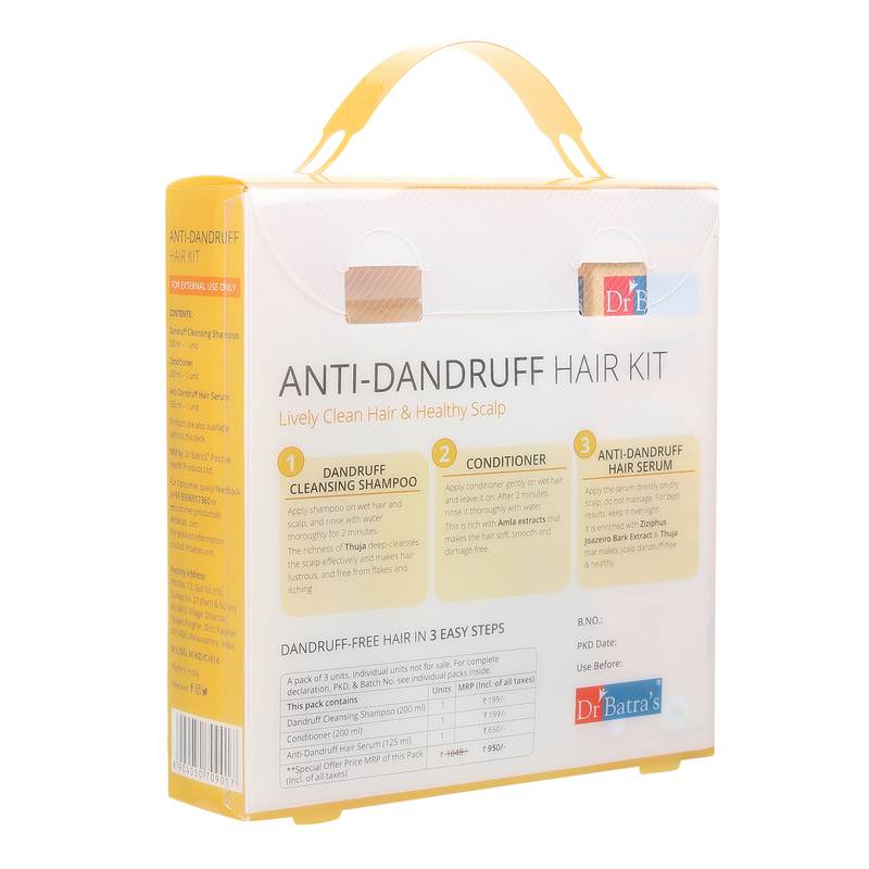 Anti-Dandruff Hair Kit ( AD shampoo + CD + ADHS)